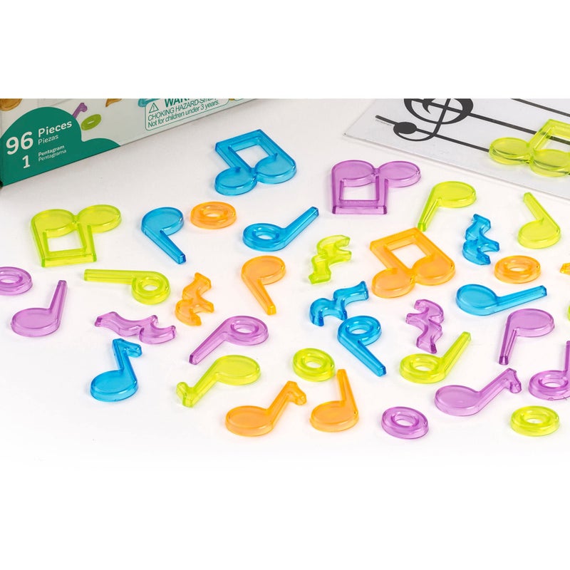 Miniland Translucent Musical Counters for Musical Learning and Development - Image 3